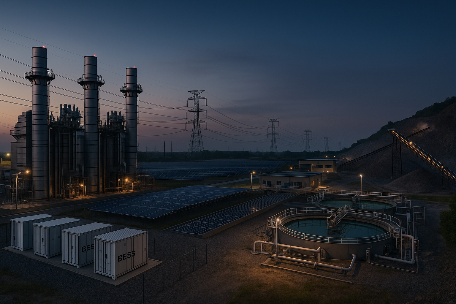 V2 AXIS — integrated power, natural resources, life sciences and healthcare, AI data centers